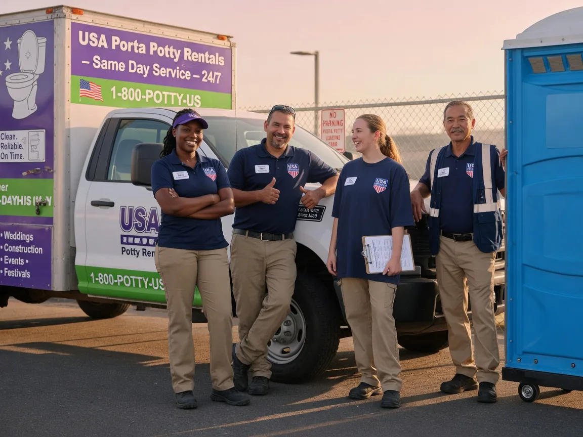 Porta Potty Rental company in Arlington, IN